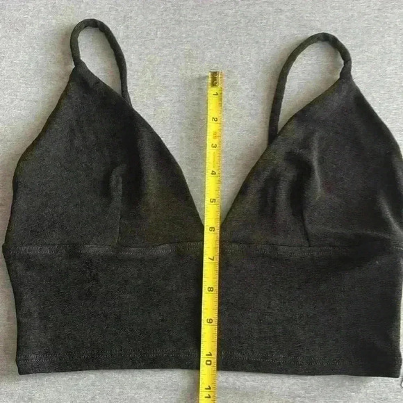 Urban Outfitters crop top bralette NWT black size small - Picture 4 of 8